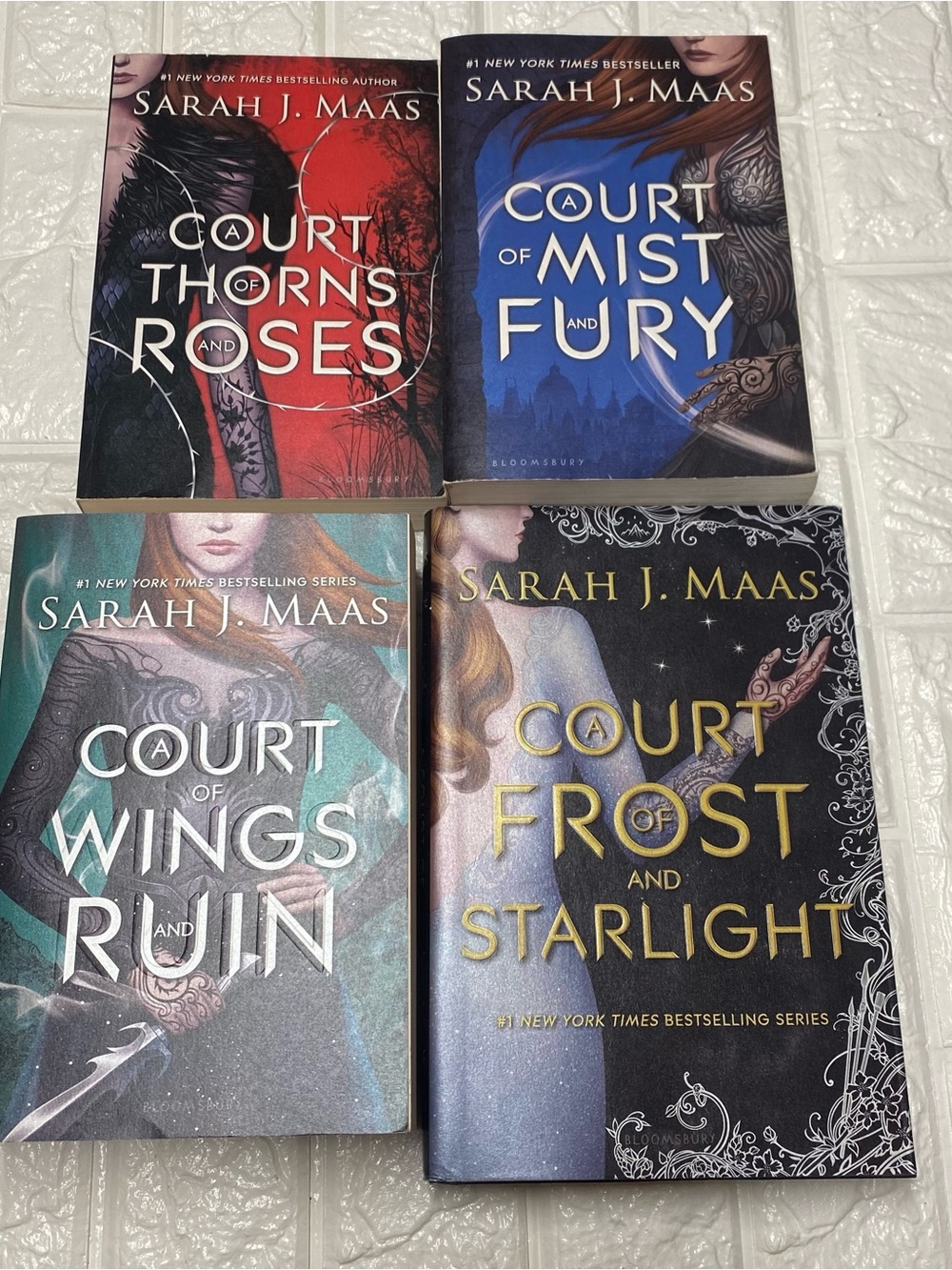 A Court of Thorns and Roses Set (ACOTAR) Sarah J Maas Original Covers Paperback